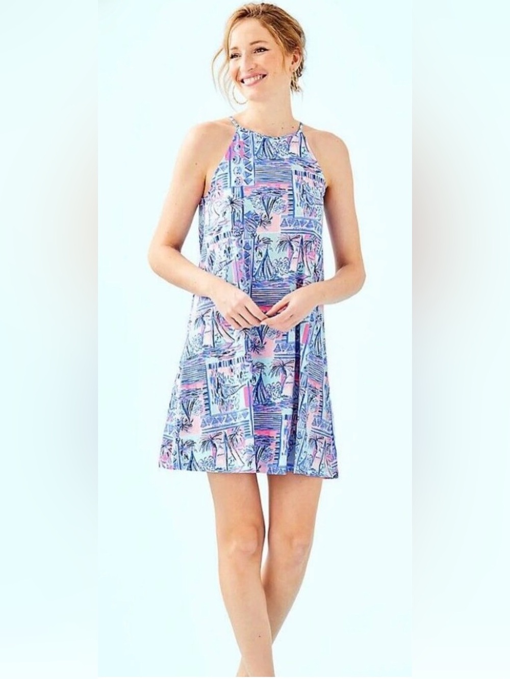 Lilly Pulitzer Margot Dress Small Yeah Bouy